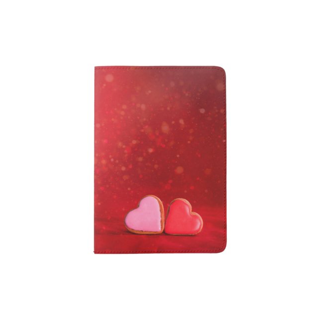 Two Hearts Passport Holder (Front)