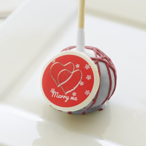 two  heartsromantic weddingPersonalized Cake Pops