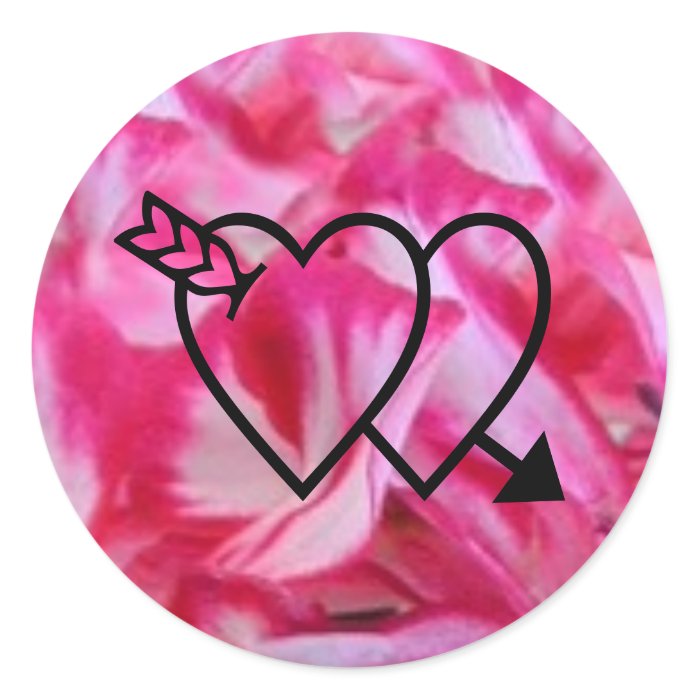 Two Hearts Sticker