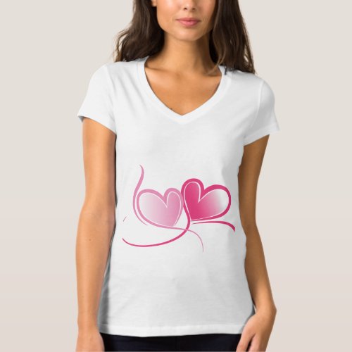 Two hearts T_Shirt