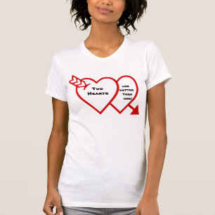 TWO HEARTS tee