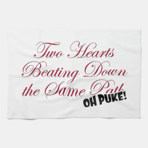 Two Hearts Towel