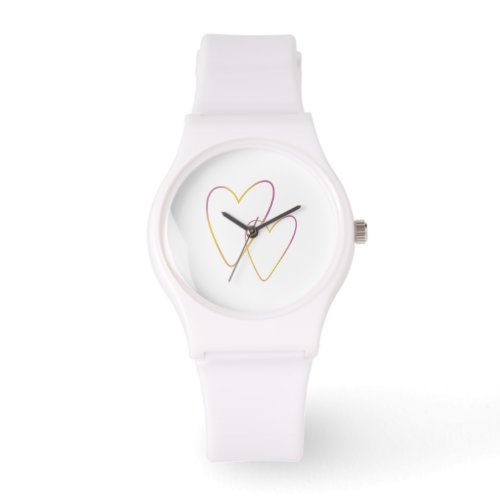 Two hearts watch