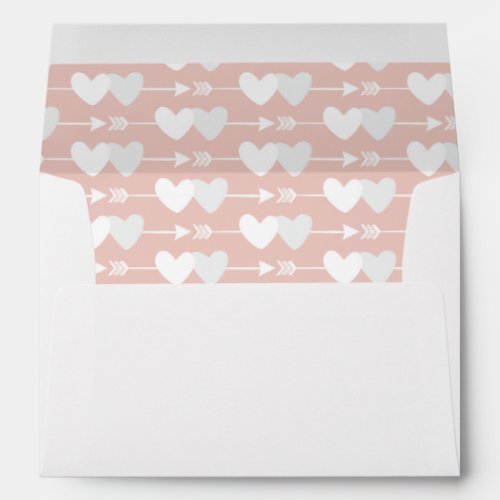 Two Hearts Wedding Envelope