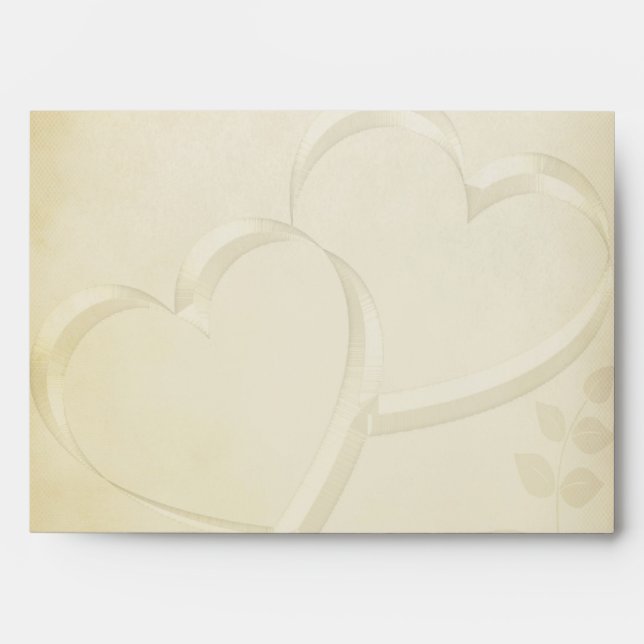Two Hearts Wedding Envelope (Front)