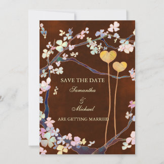 Two Hearts Wedding Save the Date Invitations