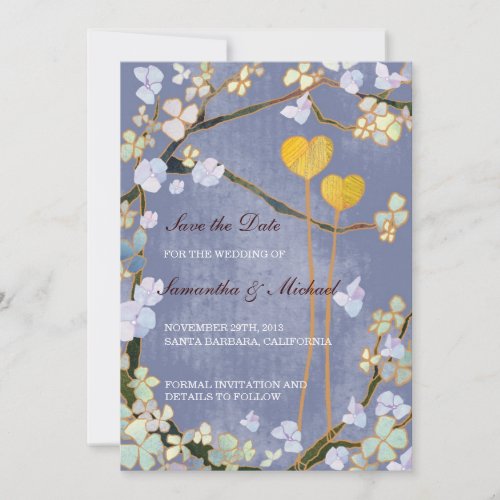 Two Hearts Wedding Save the Date Invitations
