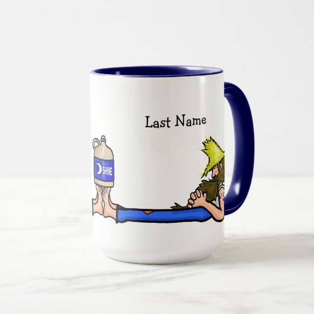 Two Hillbillies Moonshine Mug (Front Right)