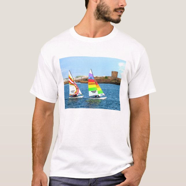 Two Hobie cats T-Shirt (Front)