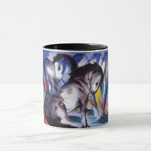 Two Horses (by Franz Marc) Mug