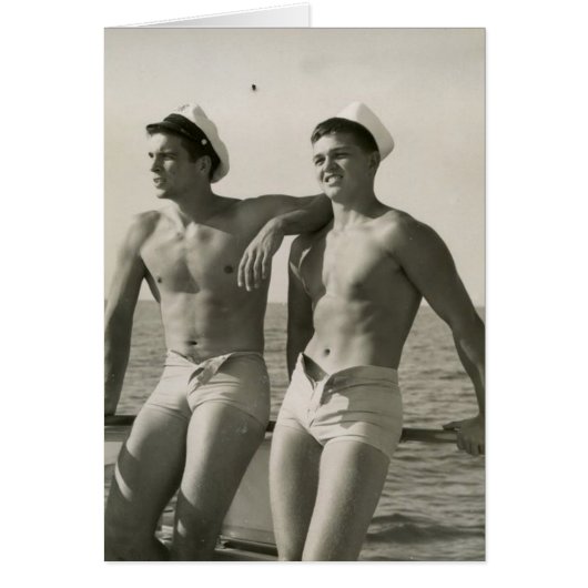 Two Hot Sailors Cards (Front)