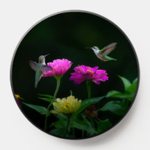 Two Hummingbirds PopSocket