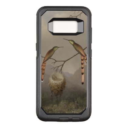Two Hummingbirds with Their Young OtterBox Commuter Samsung Galaxy S8 Case