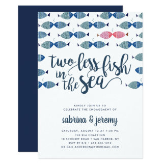 Two if By Sea | Engagement Party Invitation