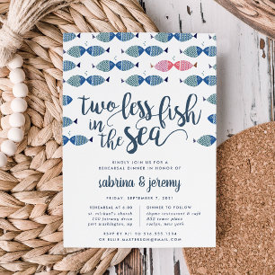 Two if By Sea Rehearsal Dinner Invitation