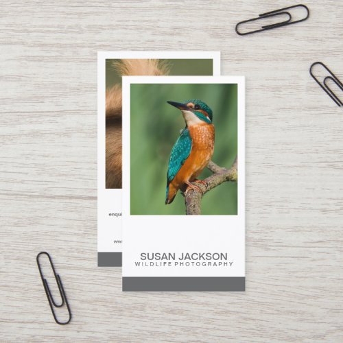 Two Image Photography Business Card