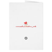 Two in Love - Note Card (Back)