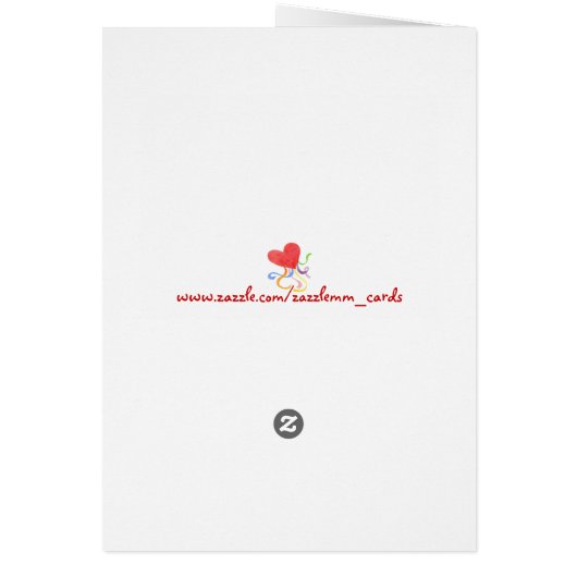 Two in Love - Note Card (Back)