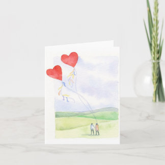 Two in Love - Note Card