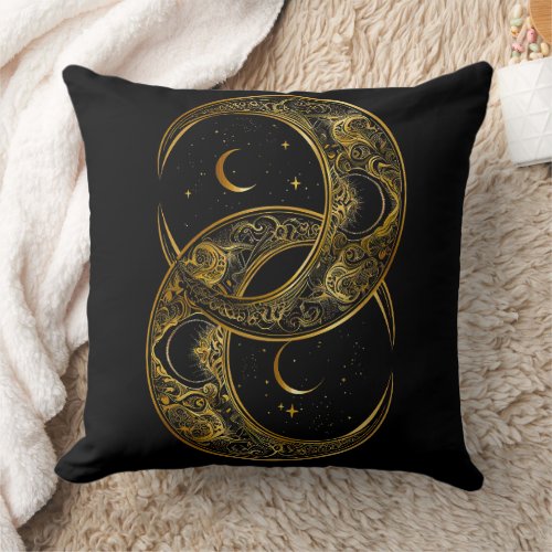 Two in One PaganWicca  Throw Pillow