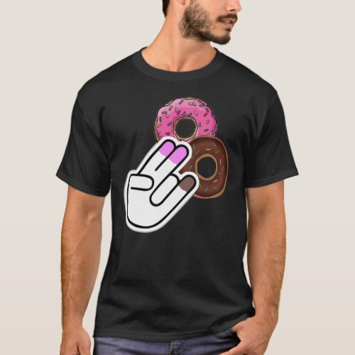 Two In the Pink One In the Stink Funny Donut Lover T_Shirt