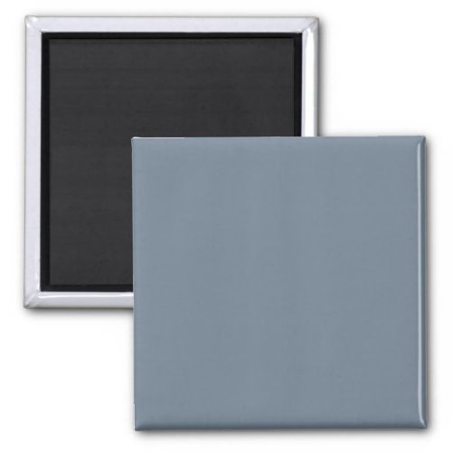 Two Inch Square Fridge Magnet Slate Gray Magnet