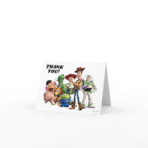 Two Infinity and Beyond Toy Story Thank You Card