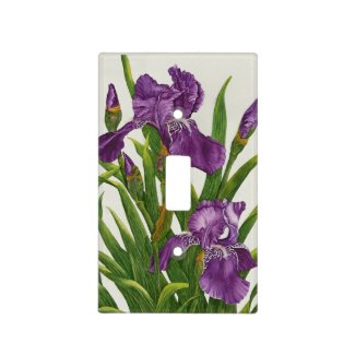 Two Irises - Light Switch Cover