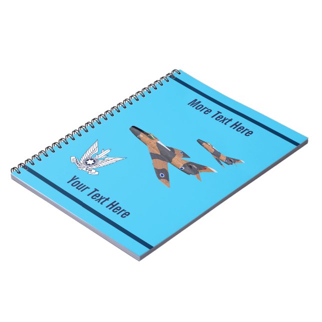 Two Israeli Super Mystères Notebook (Left Side)