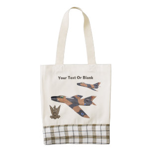 Two Israeli Super Mystères Zazzle HEART Tote Bag