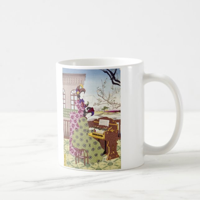 Two Japanese Ladies, C1890 Coffee Mug (Right)