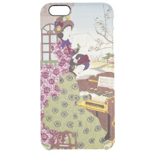 Two Japanese Ladies, C1890 Clear iPhone 6 Plus Case