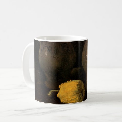 Two Jars and Two Pumpkins by Vincent van Gogh Coffee Mug