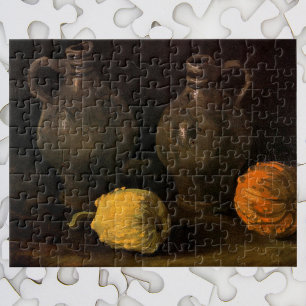 Two Jars and Two Pumpkins by Vincent van Gogh Jigsaw Puzzle