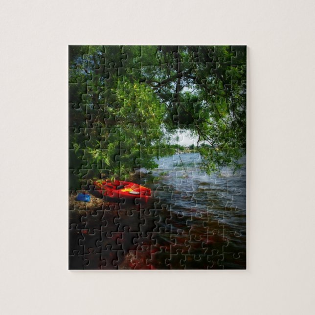 Two Kayaks Puzzle (Vertical)