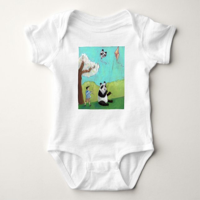 Two Kites Baby Bodysuit (Front)