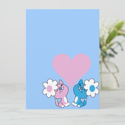 Two kittens in love (Standing Front)