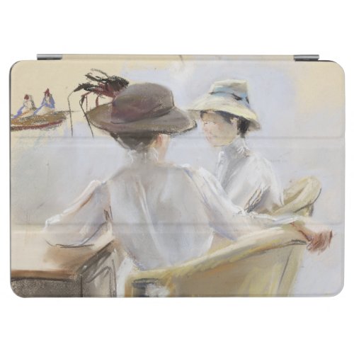 Two Ladies by the Water iPad Air Cover