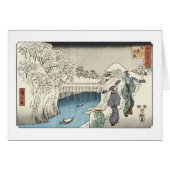 Two Ladies Conversing, Hiroshige, (Front Horizontal)