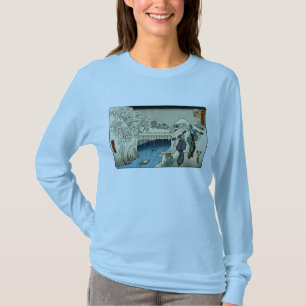 Two Ladies Conversing in the Snow T-Shirt