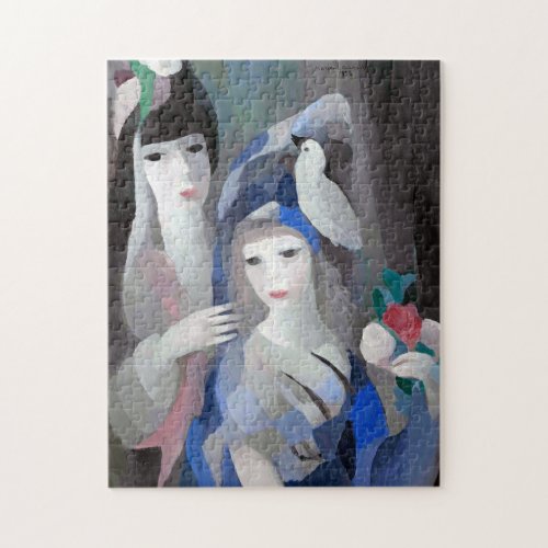 Two Lady and Dove Marie Laurencin Jigsaw Puzzle