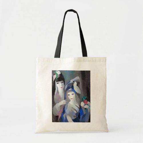 Two Lady and Dove Marie Laurencin Tote Bag