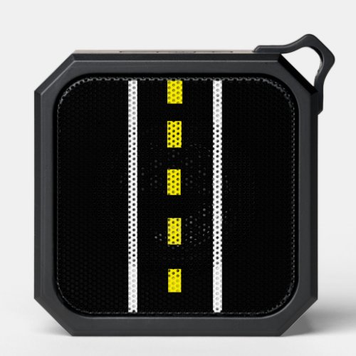 Two Lane Road Bluetooth Speaker Black  White