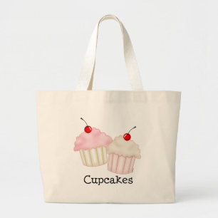Two Large Cupcakes Tote Bag