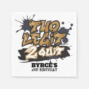 Two Legit to Quit Birthday Napkins