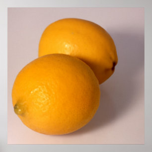 Two Lemons Poster