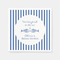 Two less fish in the sea coastal Bridal Shower