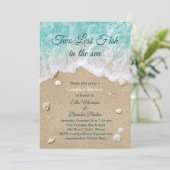Two Less Fish in the Sea Couple's Shower Invitation (Standing Front)