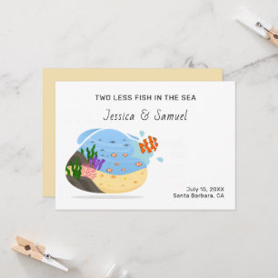  Two Less Fish in the Sea Engagement Announcement