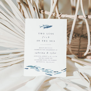 Two Less Fish Engagement Card